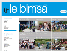 Tablet Screenshot of lebimsa.fr